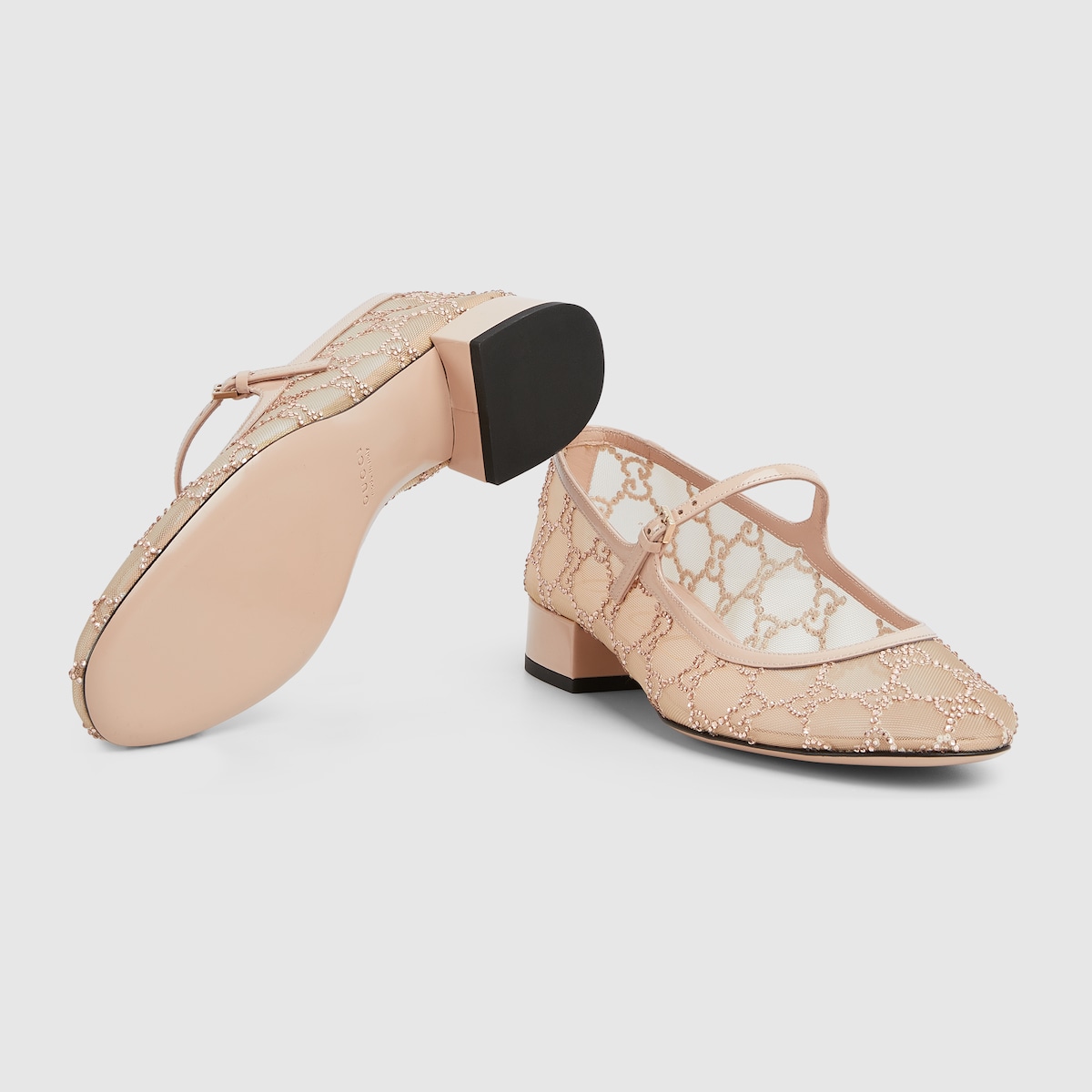 Gucci Women’s GG crystal ballet flat - Image 2